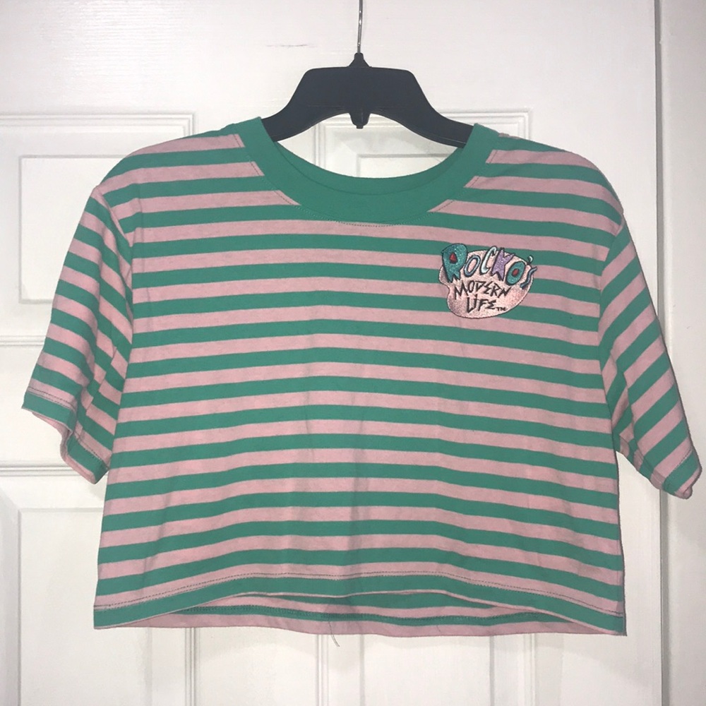 Rocko‘s modern life crop top